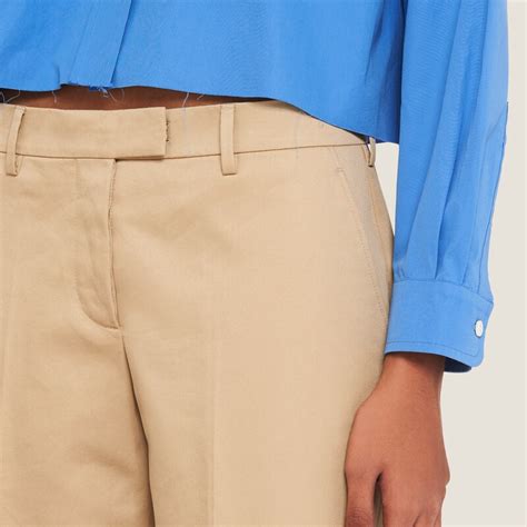 miu miu chino pants|Cord Chino Pants .